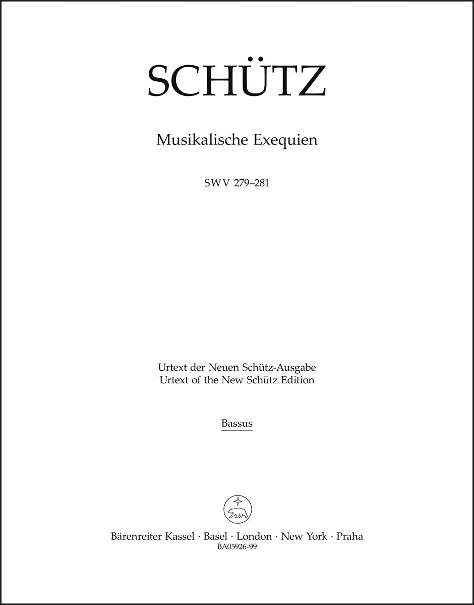 Schütz: Musikalische Exequien