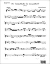 Bach: Der Himmel lacht! Die Erde jubilieret, BWV 31