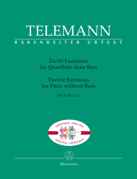 Telemann: 12 Fantasias, TWV 40:2-13