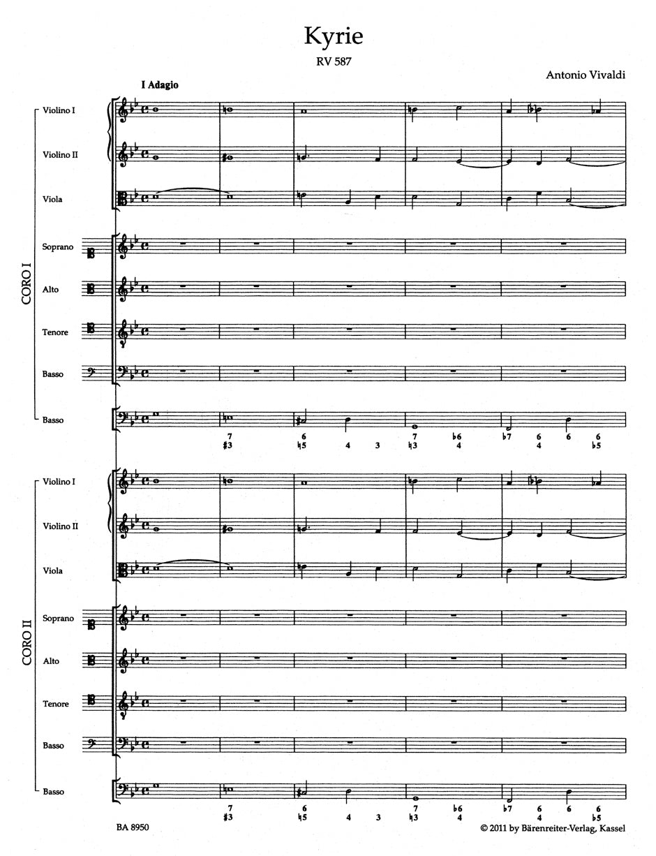Vivaldi: Kyrie, RV 587