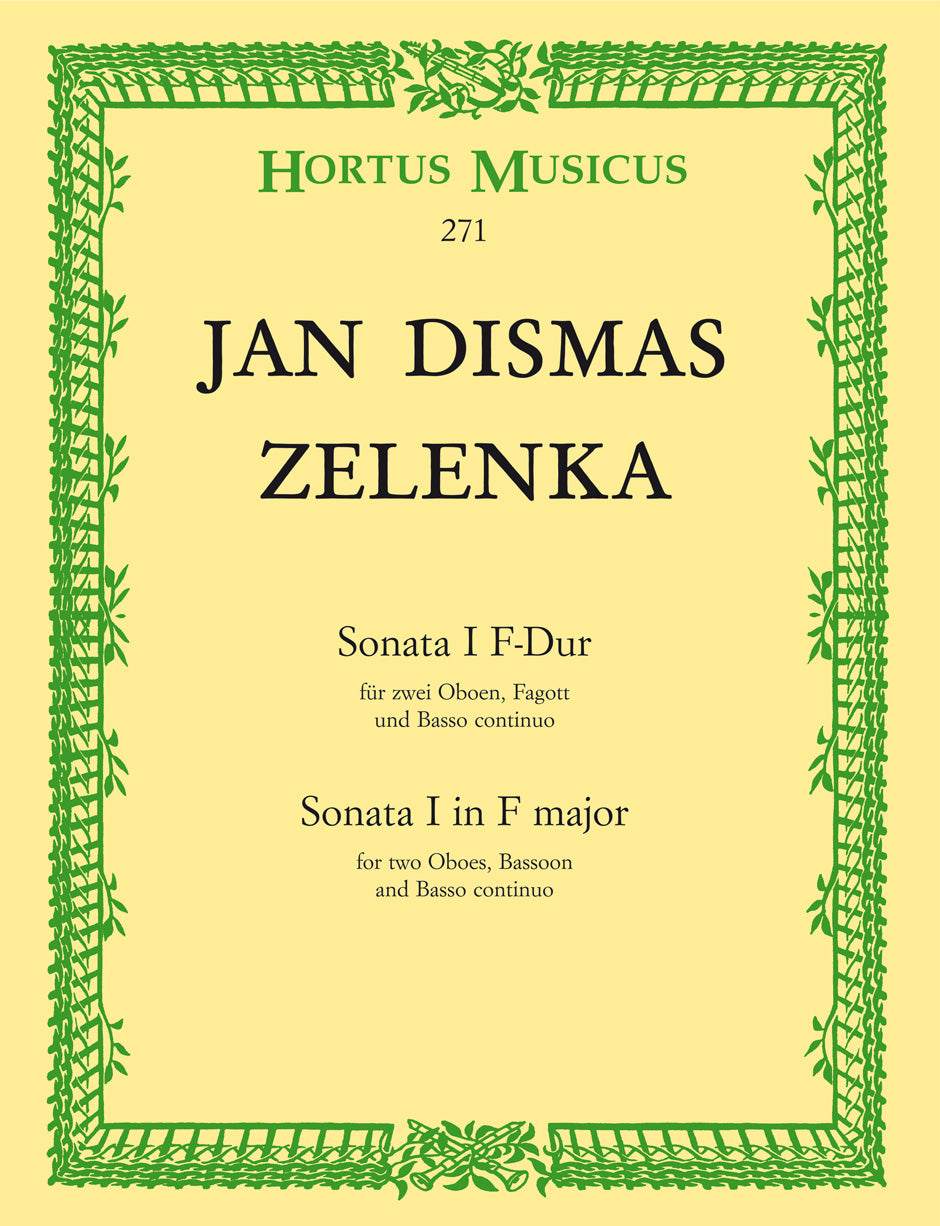 Zelenka: Sonata No. 1 in F Major, ZWV 181, No. 1