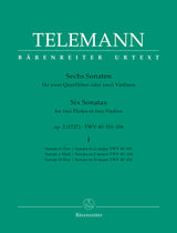 Telemann: Sonatas for Two Flutes or Two Violins, Op. 2, TWV 40:101, 102, 104