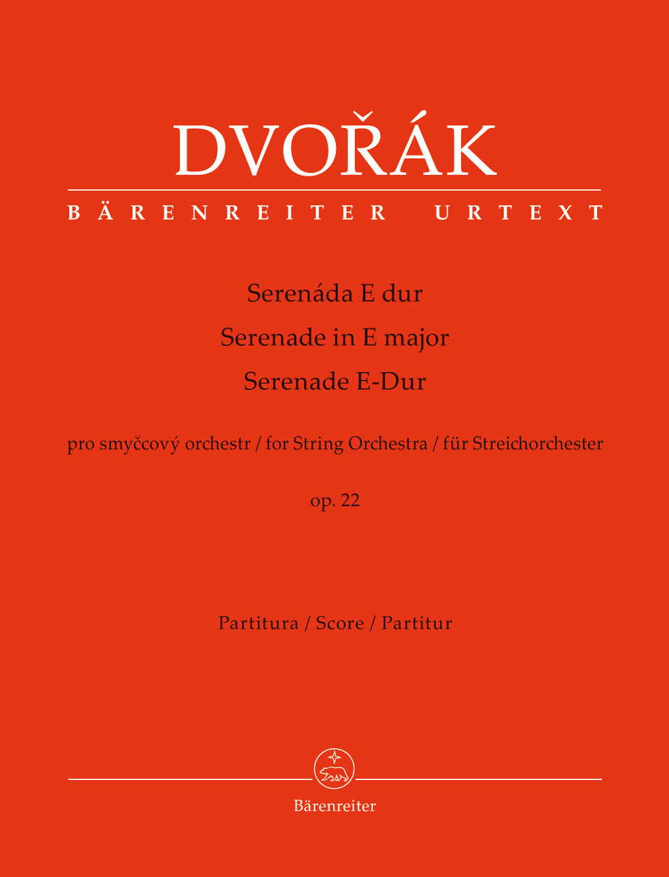 Dvořák: Serenade in E Major, Op. 22