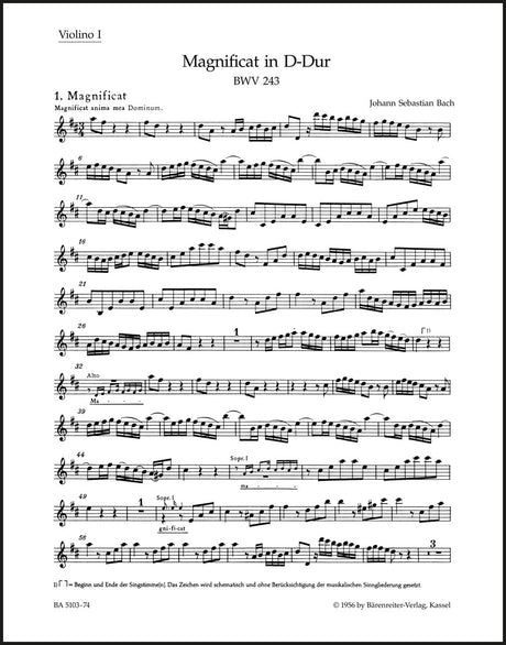 Bach: Magnificat in D Major, BWV 243
