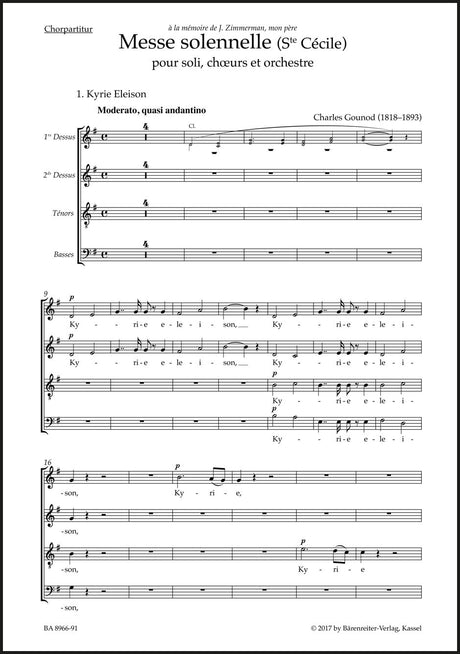 Gounod: Messe solennelle (St. Cecilia Mass)