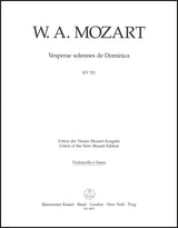 Mozart: Vesperae solennes de Dominica, K. 321
