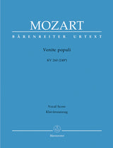 Mozart: Venite populi, K. 260 (248a)