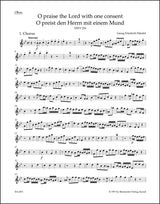 Handel: O praise the Lord with one consent, HWV 254