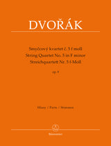 Dvořák: String Quartet No. 5 in F Minor, Op. 9