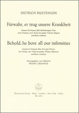 Buxtehude: Fürwahr, er trug unsere Krankheit, BuxWV 31