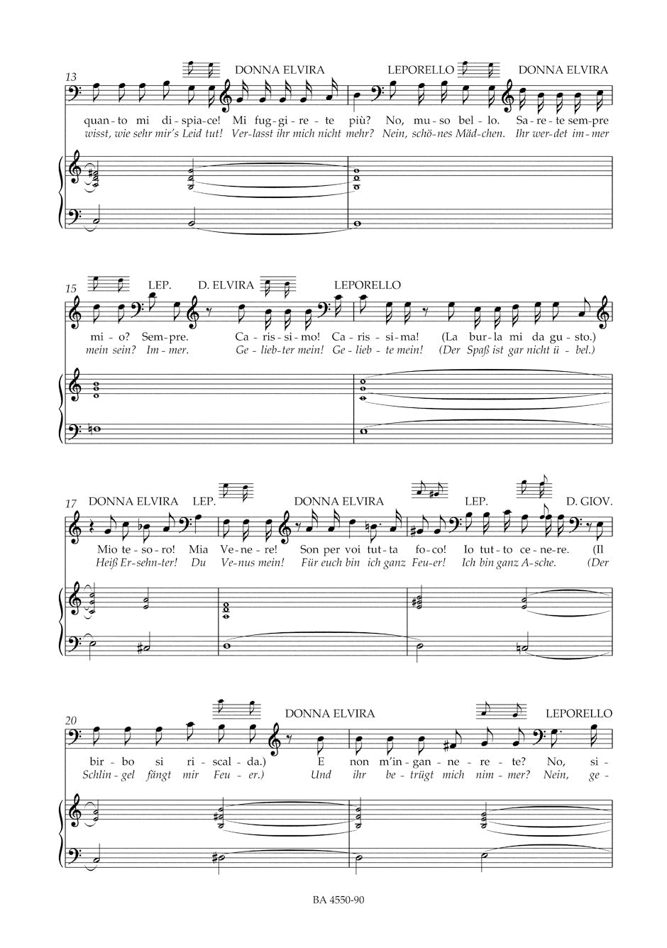 Mozart: Don Giovanni, K. 527 – Barenreiter US