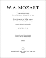 Mozart: Divertimento in B-flat Major, K. 287 (271 H)