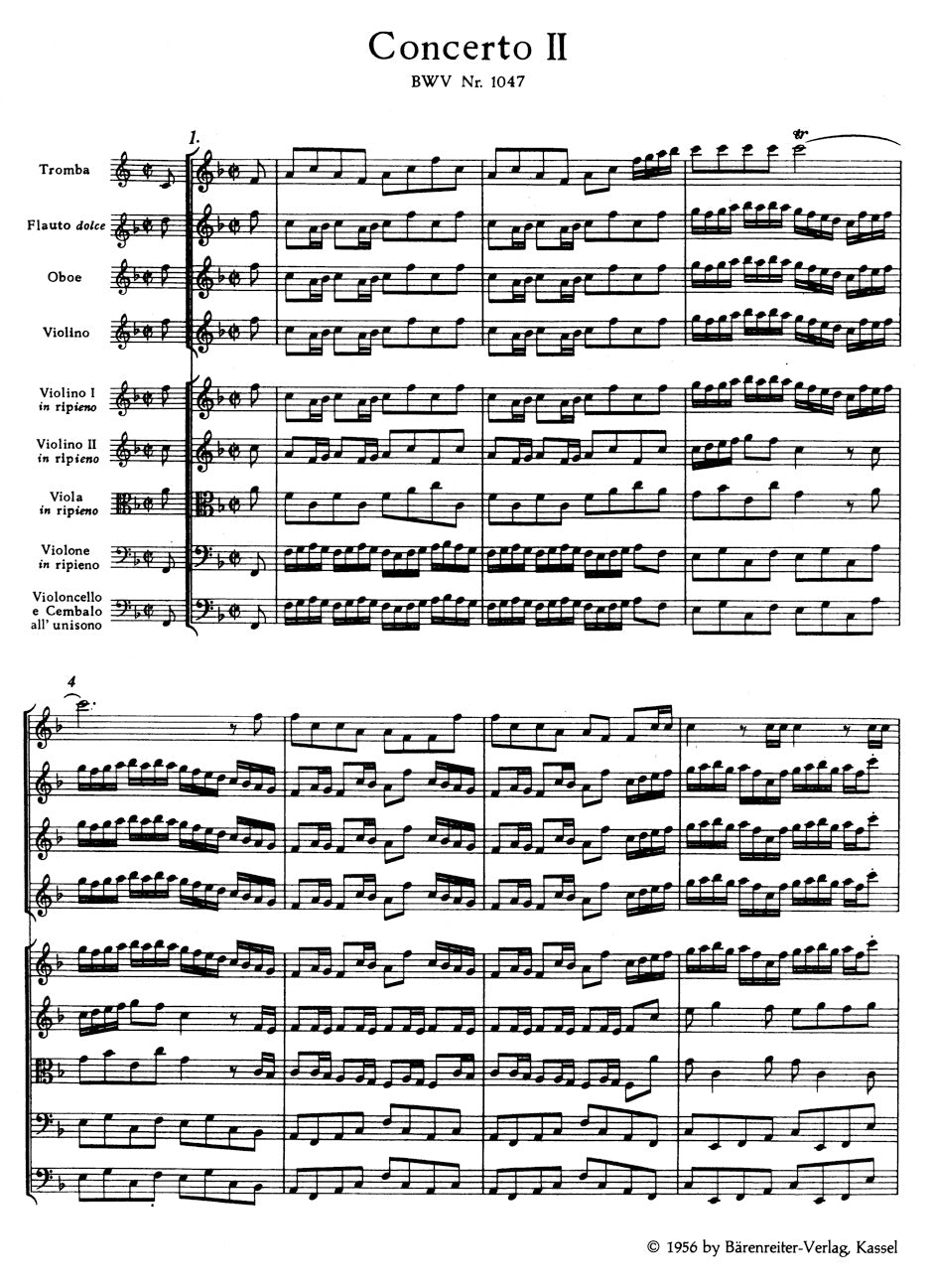 Bach: Brandenburg Concertos, BWV 1046-1051
