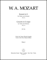 Mozart: Violin Concerto No. 3 in G Major, K. 216