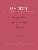 Handel: Organ Concerto in F Major, HWV 292, Op. 4, No. 4