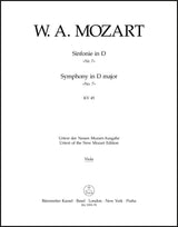 Mozart: Symphony No. 7 in D Major, K. 45