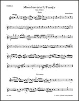 Haydn: Missa brevis in F Major, Hob. XXII:1