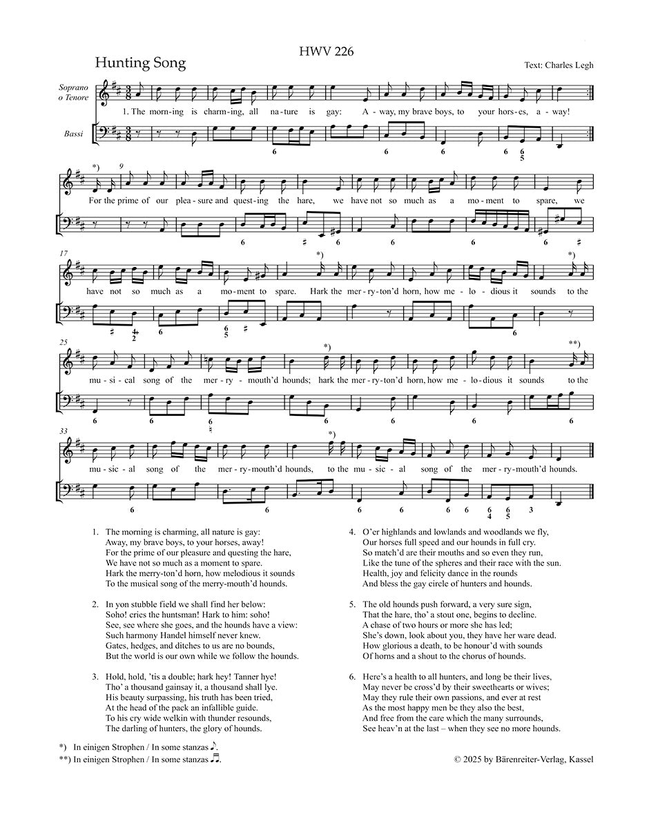 Handel: Music from Comus, Alceste, & English Songs