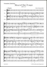 Bach: Mass in F Major, BWV 233