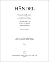 Handel: Organ Concerto, HWV 292, Op. 4, No. 4