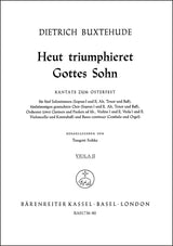 Buxtehude: Heut triumphieret Gottes Sohn, BuxWV 43 - Easter Cantata