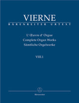 Vierne: Pièces en style libre, Op. 31 - Livre I