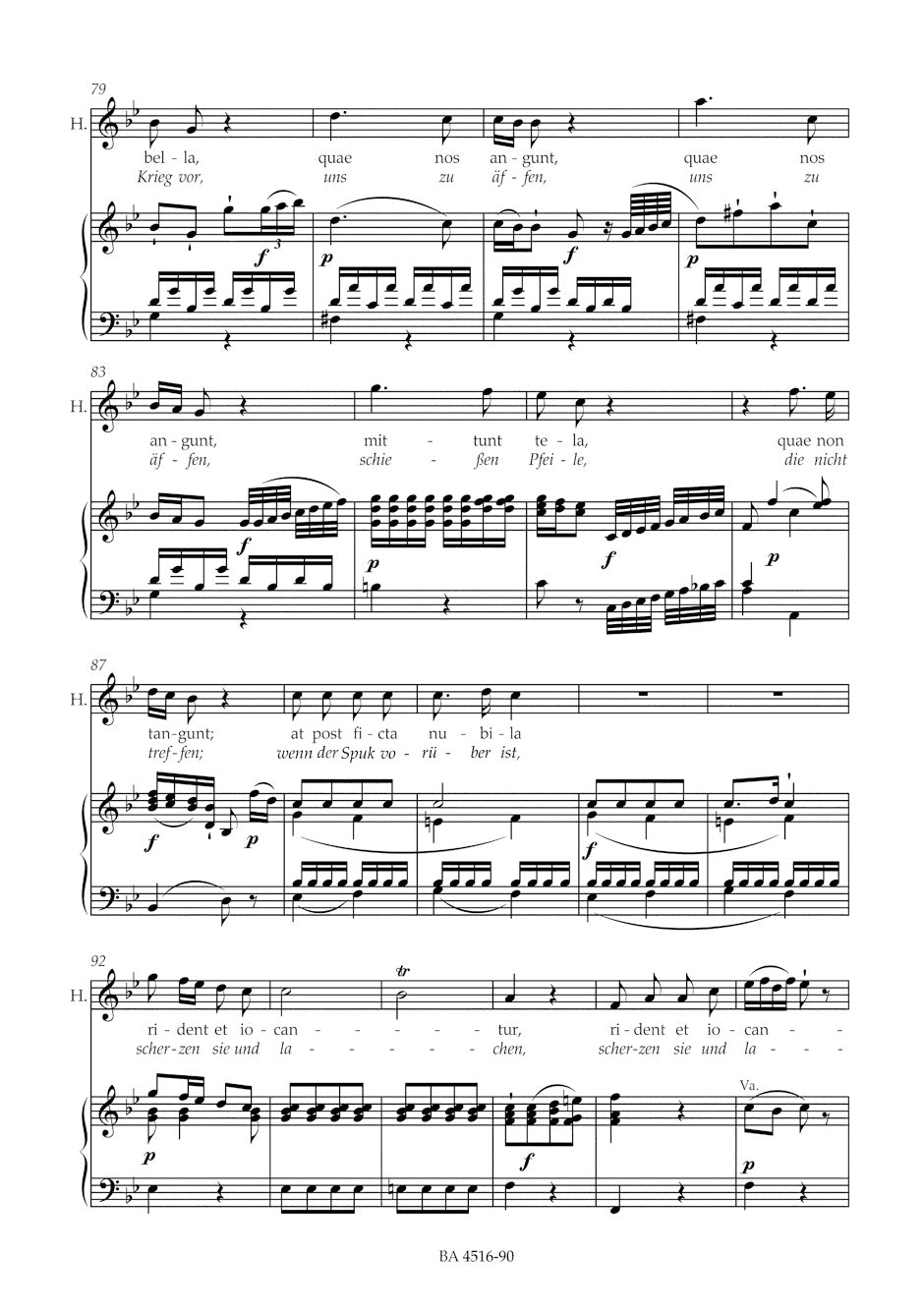 Mozart: Apollo and Hyacinth, K. 38