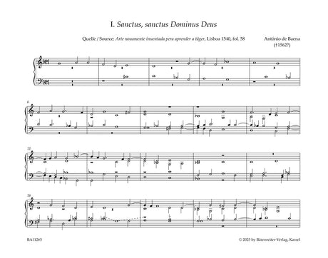 Portuguese Organ Music from 1540–1834