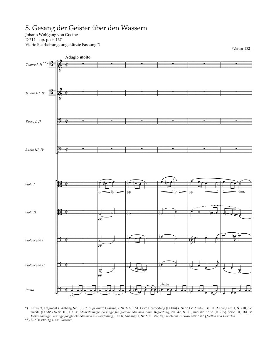Schubert: Partsongs with Orchestral Accompaniment