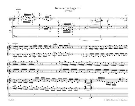 Bach: Toccata and Fugue in D Minor, BWV 565