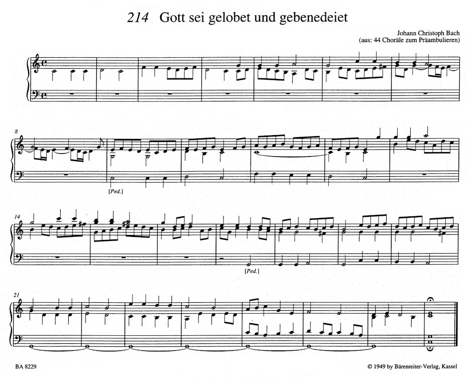 Chorale Preludes for the Protestant Hymnbook - Volume 4