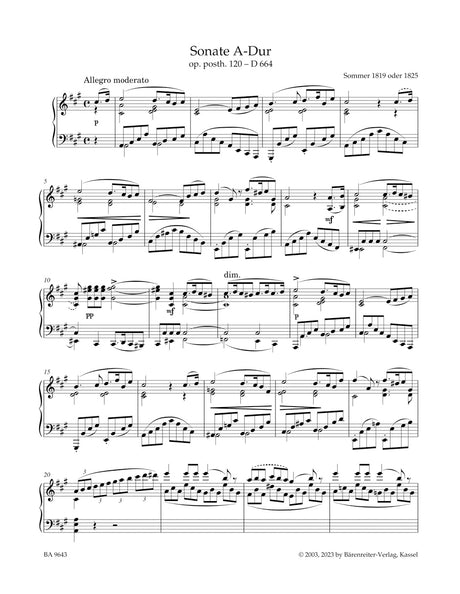 Schubert: Piano Sonatas - Volume 2 (The Middle Sonatas)