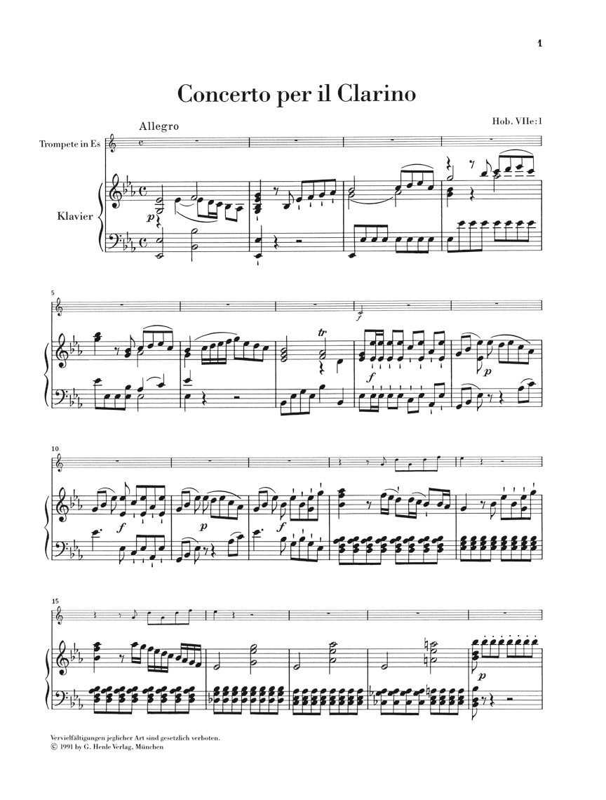 Haydn: Trumpet Concerto in E-flat Major, Hob. VIIe:1
