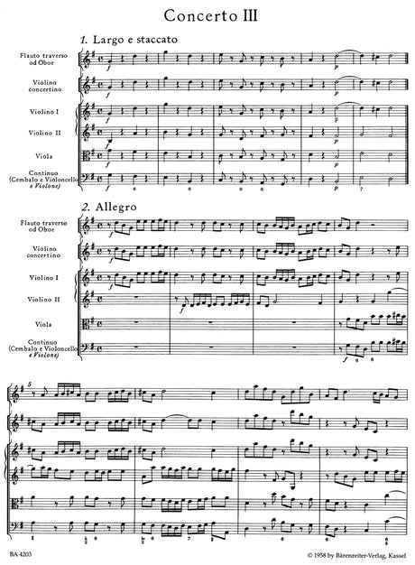 Handel: Concerto grosso in G Major, HWV 314, Op. 3, No. 3