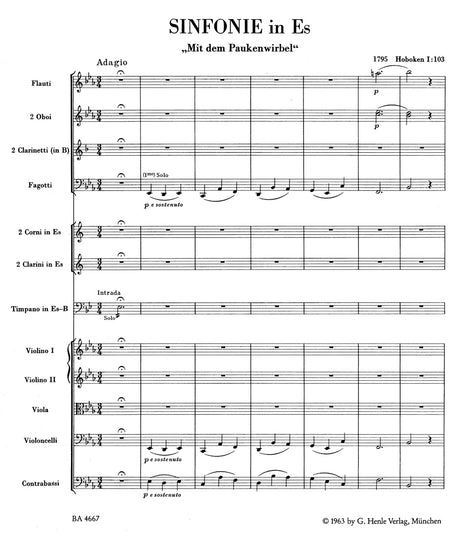 Haydn: London Symphony No. 11 in E-flat Major, Hob. I:103