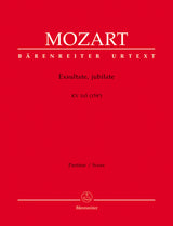Mozart: Exsultate, jubilate, K. 165 (158a)