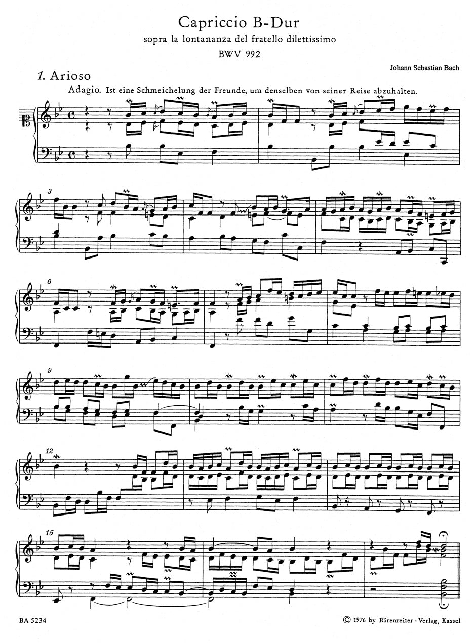 Bach: Miscellaneous Works for Piano - Volume 3
