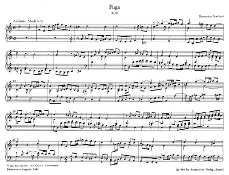 Scarlatti: Sonatas and Fugues for Organ