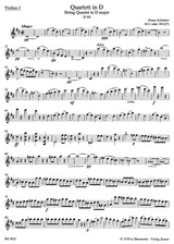 Schubert: String Quartets - Volume 1