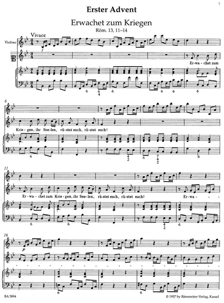Telemann: Advent and Christmas Cantatas