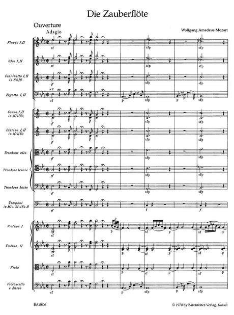 Mozart: Overture to The Magic Flute, K. 620