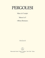Pergolesi: Mass in F Major ("Missa Romana")