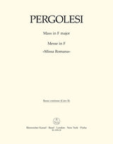 Pergolesi: Mass in F Major ("Missa Romana")