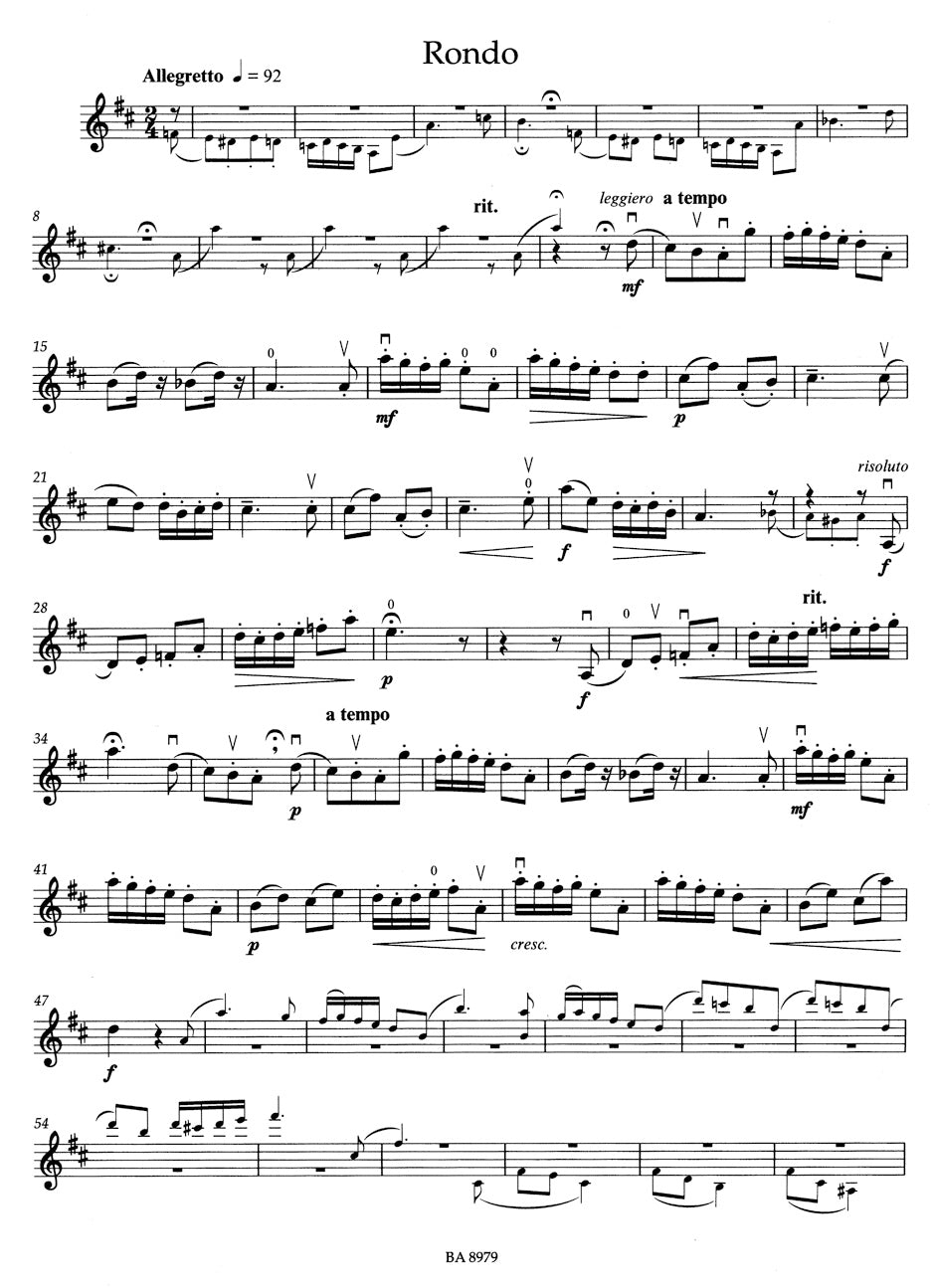 Seitz: Student Concerto No. 5 in D Major, Op. 22