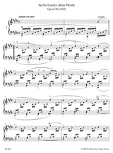 Mendelssohn: Songs Without Words