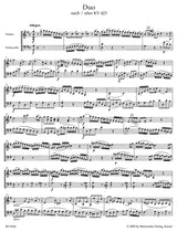 Mozart: 2 Duos for Violin and Cello