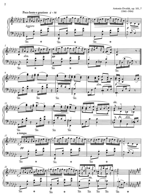 Dvořák: Humoresque in G-flat Major, Op. 101, No. 7