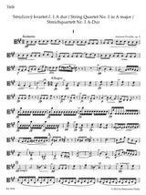 Dvořák: String Quartet No. 1 in A Major, Op. 2