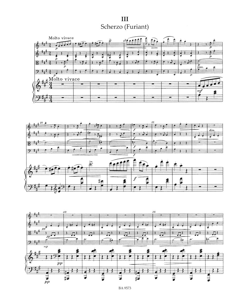 Dvořák: Piano Quintet in A Major, Op. 81