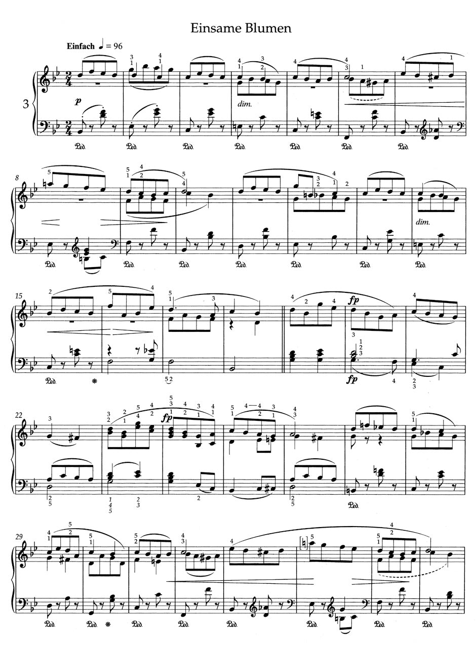 Schumann: Waldszenen, Op. 82